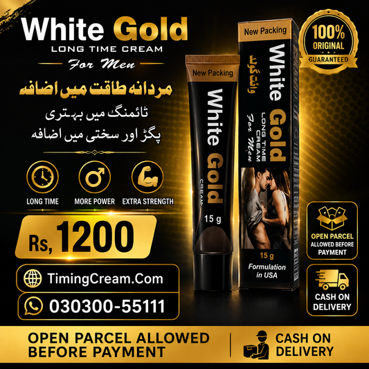 White Gold Long Time Cream Price In Pakistan