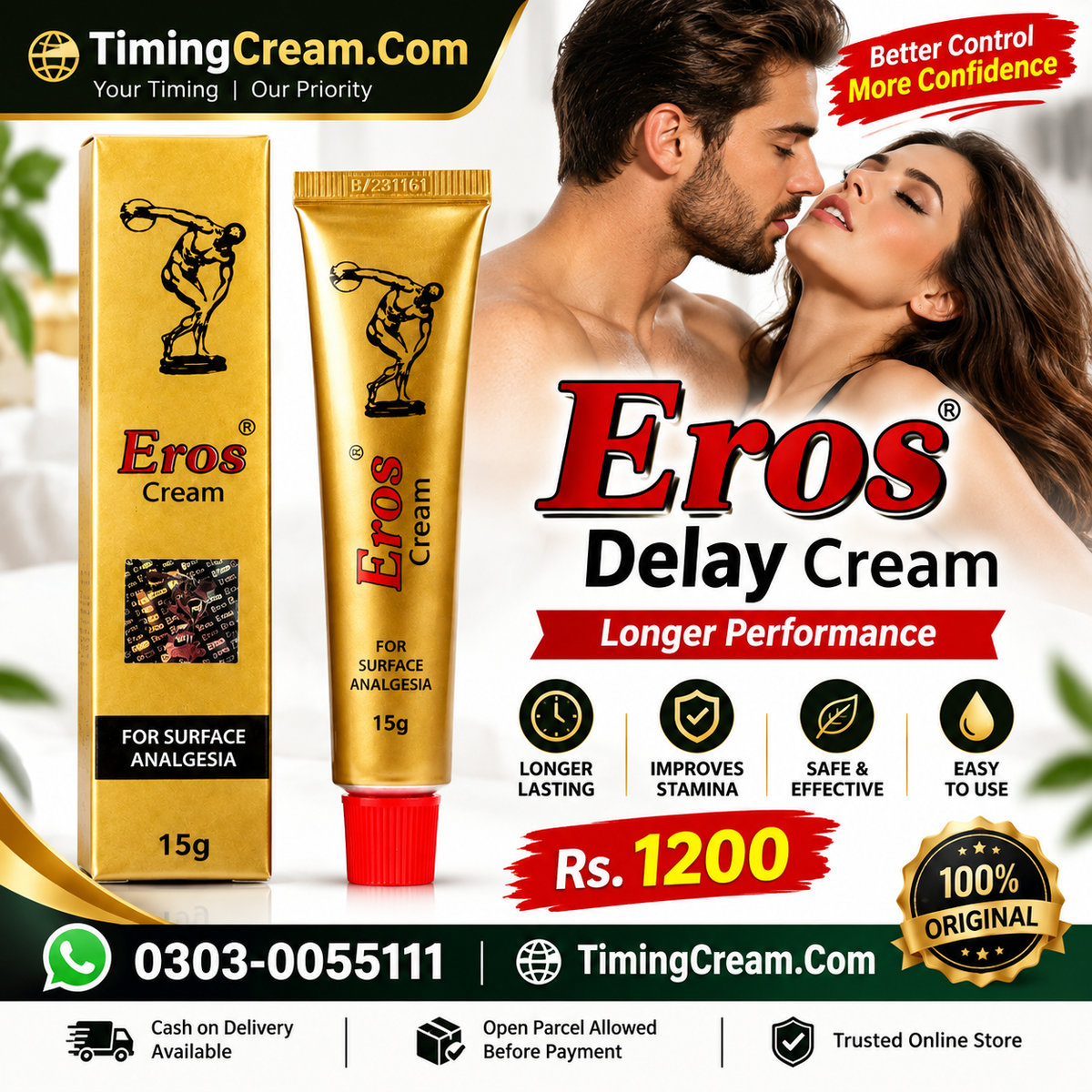 Eros Delay Cream