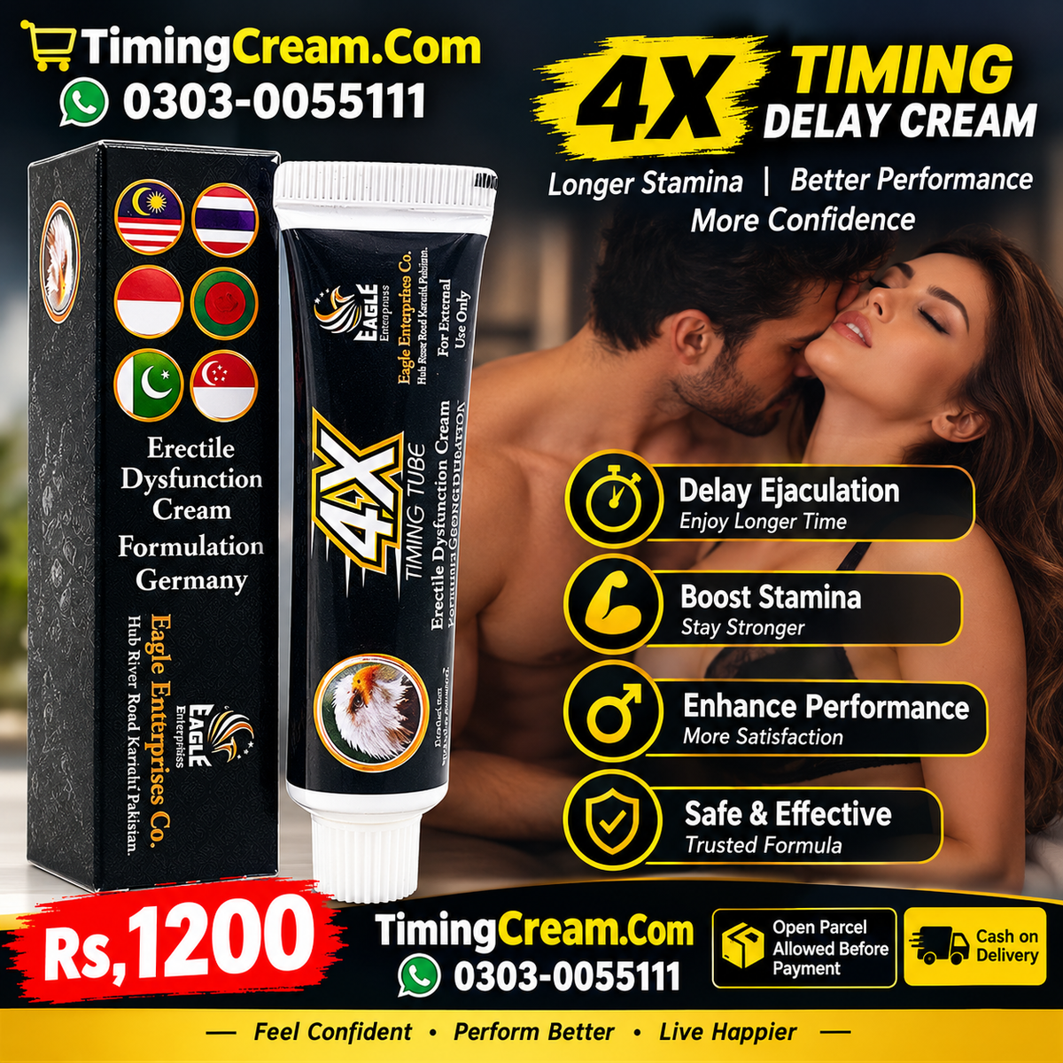 4X Timing Delay Cream