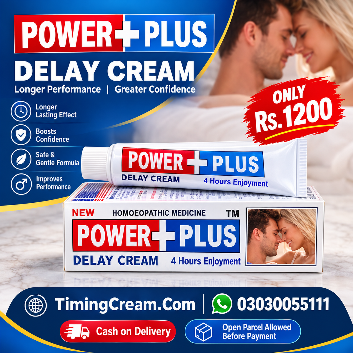 Power Plus Delay Cream