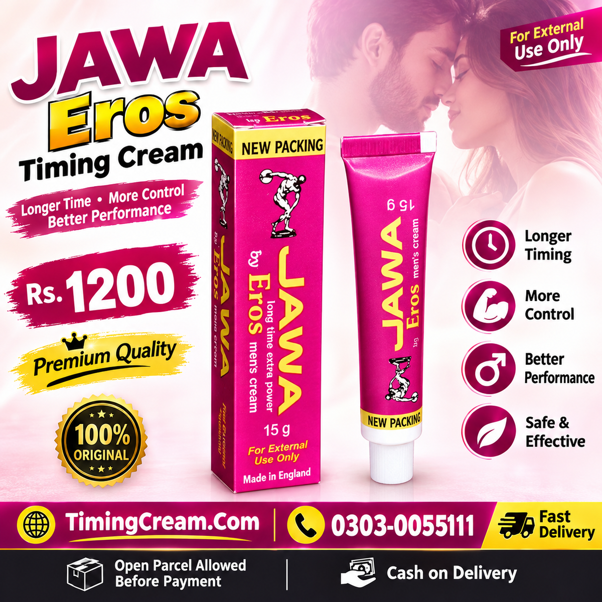 Jawa Eros Timing Cream