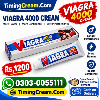 Viagra 4000 Cream Price In Pakistan