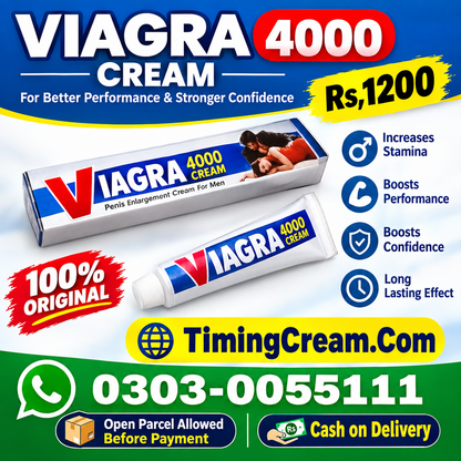 Viagra 4000 Cream Price In Pakistan