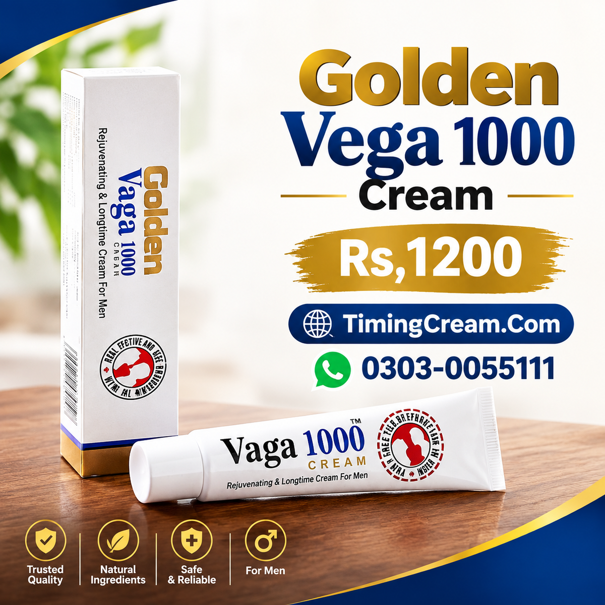 Golden Vaga 1000 Cream