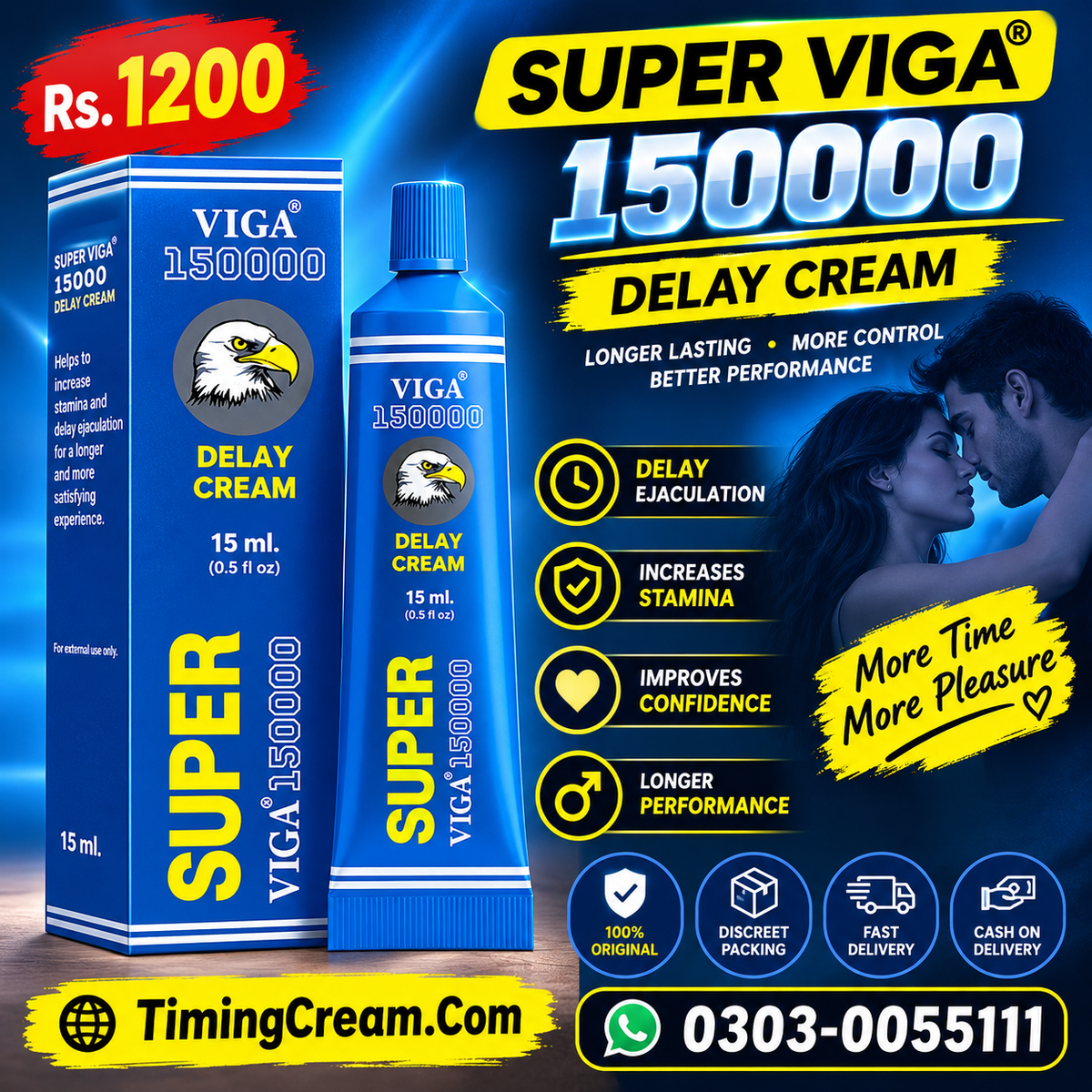 Super Viga 150000 Delay Cream