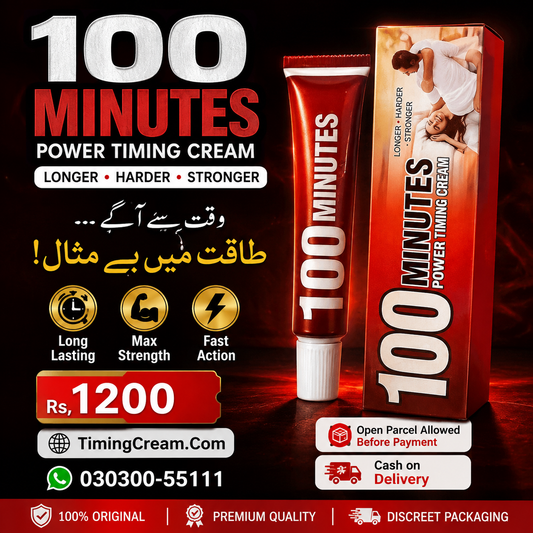 100 Minutes Power Timing Cream Price In Pakistan