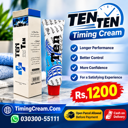 TEN TEN Timing Cream Price In Pakistan