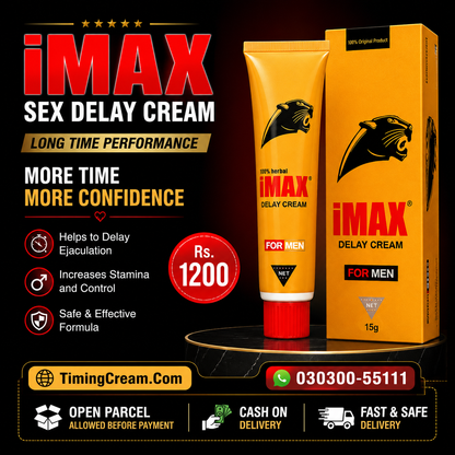 Imax Sex Delay Cream Price In Pakistan