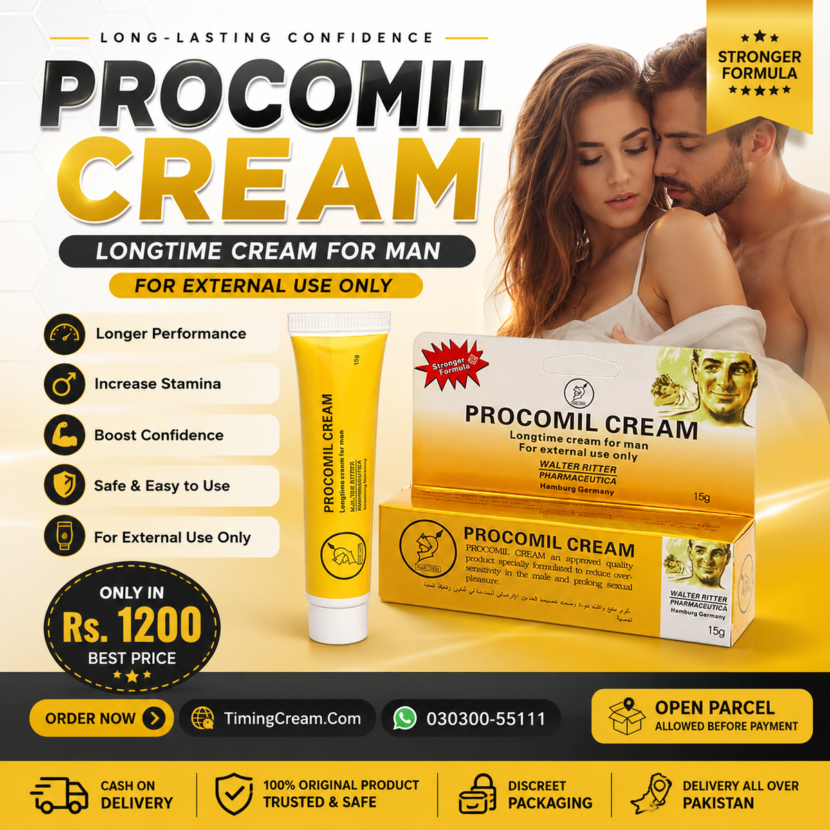Procomil Timing Cream Price In Pakistan